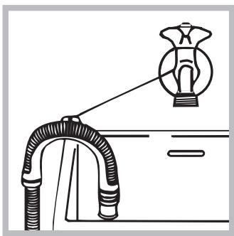 ARISTON AQD1070 D497 - Raccordement du tuyau de vidange - 2