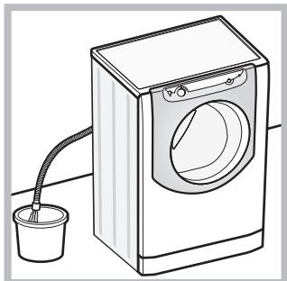 ARISTON AQD1070 D497 - Ouverture manuelle de la portehublot - 1