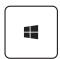 MSIPC P65 CREAT 8RE-018FR - Touche de Windows - 1