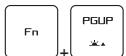 MSIPC P65 CREAT 8RE-018FR - Réglage de l'intensité du rétroéclairage du clavier (en option) - 1