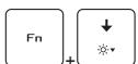 MSIPC P65 CREAT 8RE-018FR - Réglage de la luminosité de l'écran - 2