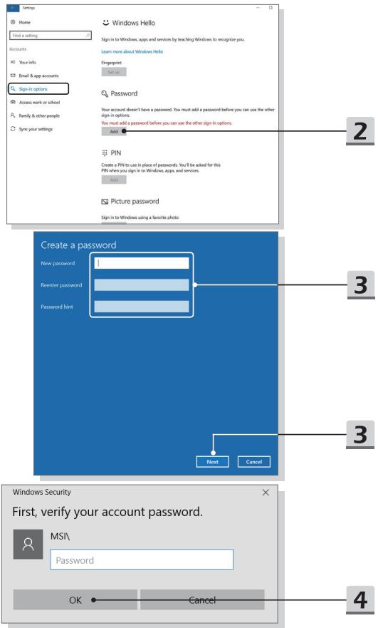 MSIPC P65 CREAT 8RE-018FR - Comment configurer l'authentication par empreintes digitales de Windows Hello - 2