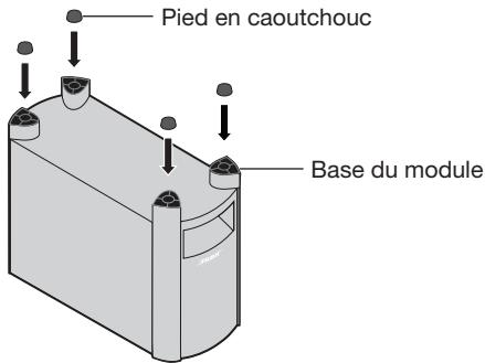 BOSER CINEMATE15 - Étape 3 : Fixation des pieds en caoutchouc au module Acoustimass® - 1