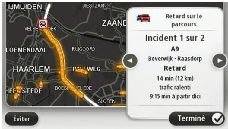 TOMTOM VIA 135 M EU45 - Pour en savoir plus sur un incident - 2