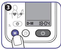 BRAUN BBP2200WE - Effacer toutes les mesures - 3