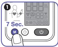 BRAUN BBP2200WE - Effacer toutes les mesures - 1