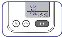 BRAUN BBP2200WE - Piles épuisées — remplacement nécessaire - 1