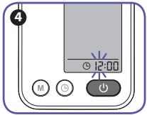 BRAUN BBP2200WE - Réglage de la date et de l'heure - 4