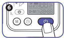 BRAUN BBP2200WE - Prise d'une mesure - 6