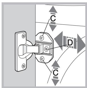 HOTPOINT WDHL75148EU - Montage de la machine à l'intérieur des éléments. - 2