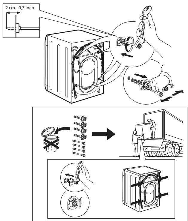 HOTPOINT WDHL75148EU - SYSTÉME D'ÉQUILIBRAGE DE LA CHARGE - 6