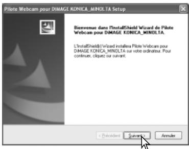 KONICA MINOLTA DiMAGE X50 - INSTALLATION DU PILOT DE MODE TELÉCOMMANDE - 2