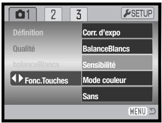 KONICA MINOLTA DiMAGE X50 - PERSONNALISATION DES TOUCHES DE FONCTION - 1