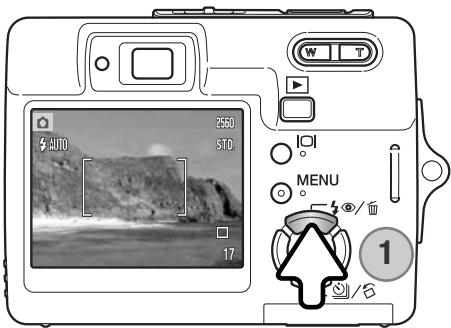 KONICA MINOLTA DiMAGE X50 - MODES FLASH - 1