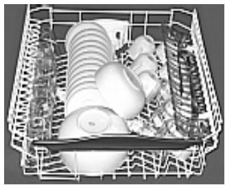 ARISTON LVR670 - Le réglage du panier supérieur? - 7