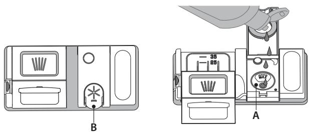 WHIRLPOOL WDBO3T341PX - Reemplir le distributeur de liquide de rinçage - 1