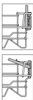 WHIRLPOOL WDBO3T341PX - VOLETS Pliables à position réglable - 1