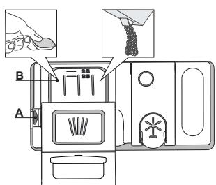 WHIRLPOOL WDBO3T341PX - PLOVIKLIO DOZATORIAUS PILDYMAS - 1