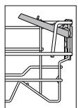 WHIRLPOOL WDBO3T341PX - KLAPPBARE KLAPPEN MIT VERSTELLBARER POSITION - 2