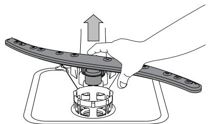 WHIRLPOOL WDBO3T341PX - CLEANING THE SPRAY ARMS - 2