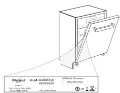 WHIRLPOOL WDBO3T341PX - Informacija apie jmonès politika, standartiné Dokumentaciţa, informacija apie atsar-giniu daliu užsakymä ir papildomă informacija galite rasti atlikdami toliau nurodytus veiksmus: - 1