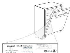 WHIRLPOOL WDBO3T341PX - Vous trouvez les documents normatifs, la documentation standard, le classement des pièces de rechange et des informations supplémentaires sur les produits: - 1