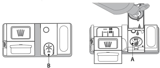 WHIRLPOOL WDBO3T341PX - KLARSPÜLERSPENDER AUFFÜLLEN - 1