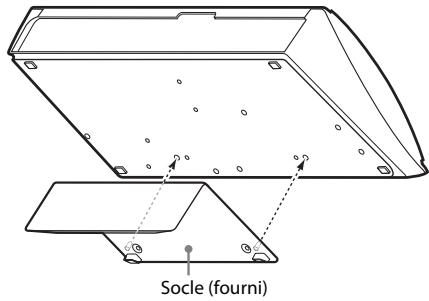 SONY BDV-NF620 - Fixation du socle à l'unité - 1