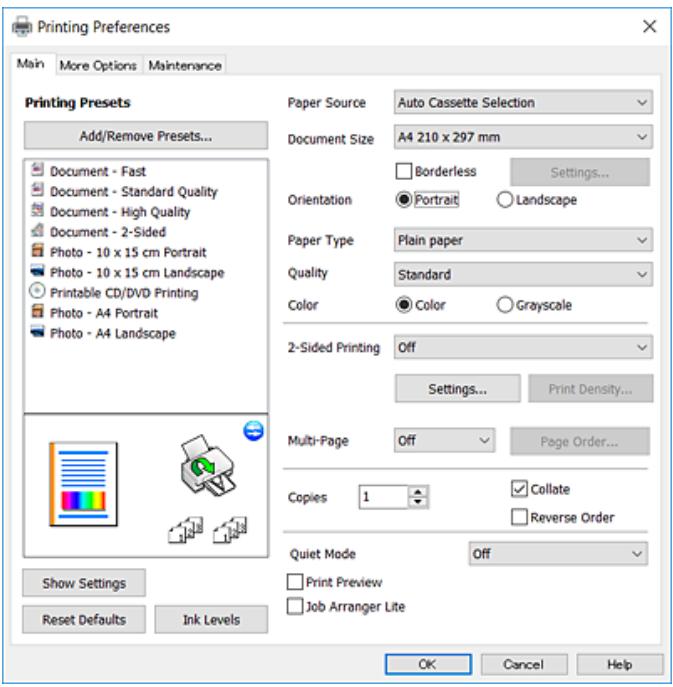 EPSON XP-6005 - Remarque: - 1