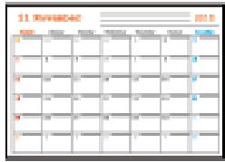 EPSON XP-6005 - Impression d'un calendrier - 2