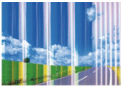 EPSON XP-6005 - Apparition de bandes ou de couleurs inattendues - 1
