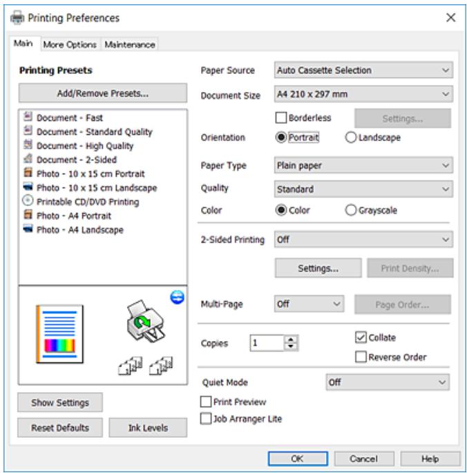 EPSON XP-6005 - Informations sur les services réseau et les logiciels - 1
