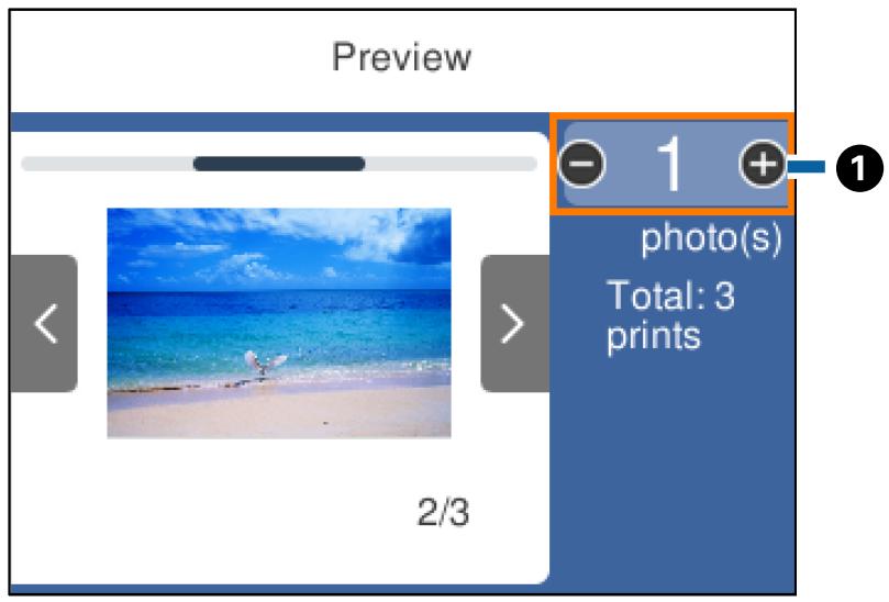 EPSON XP-6005 - Guide de l'écran de prévisualisation - 1