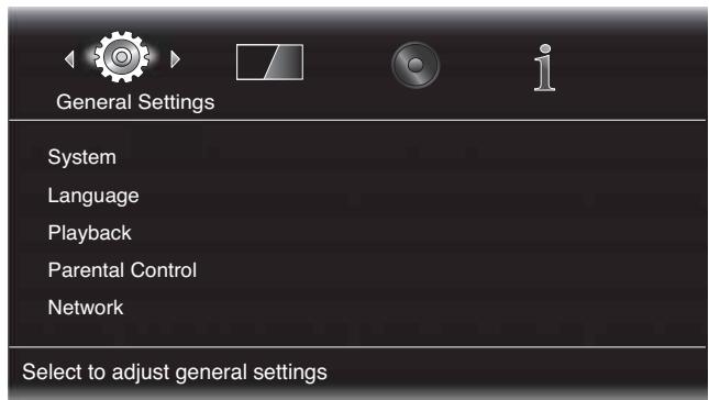 HARMAN KARDON BDS-403 - Menu configuration - 1