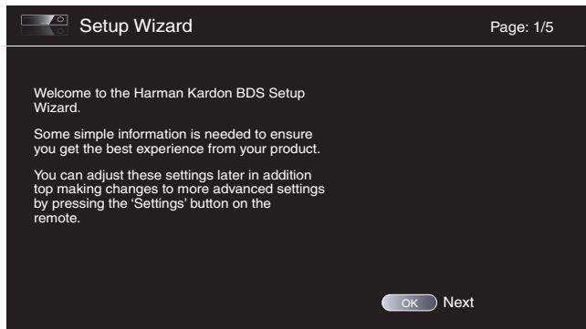 HARMAN KARDON BDS-403 - Assistant de configuration - 1