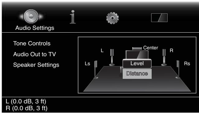 HARMAN KARDON BDS-403 - Réglage des volumes individuels des enceintes - 2