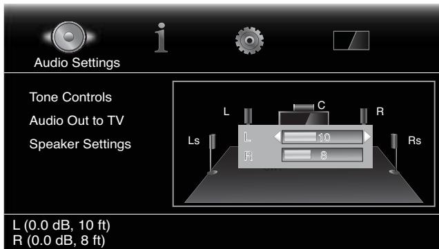 HARMAN KARDON BDS-403 - Réglage des volumes individuels des enceintes - 3