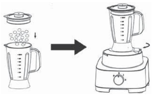 ELECTROLUX EFP1000XL - Mixeur - 1