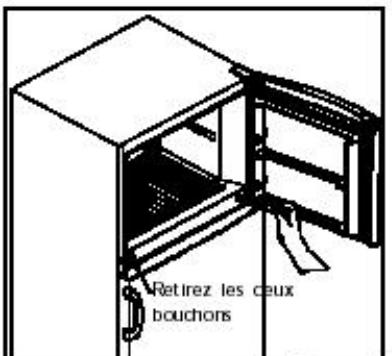 DE DIETRICH DKD 845 SC - INVERSION DU SENS D'OUVERTURE DES PORTES - 1