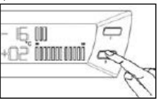 DE DIETRICH DKD 845 SC - RéGLAGE DE LA TEMPERATURE DANS LE COMPARTIMENT RÉFRIGERATION - 1