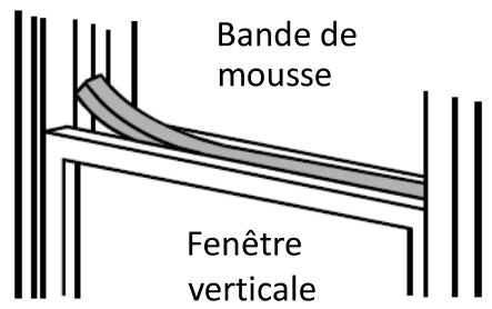 AERIAN AAC12KONNECT - Installer le tuyau d'évacuation sur la barre coulissant de fenêtre - 6