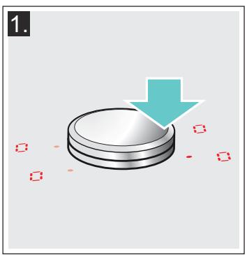 NEFF T66TT6ON - Sélectionner un foyer et une position de chauffe - 1