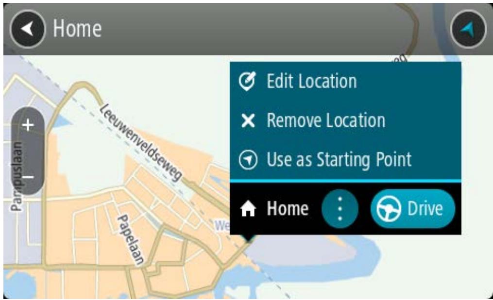 TOMTOM GPSGOESSENTIAL6EUROPE49PAYS - Modifierer votre domicile à l'aide de Mes destinations - 1