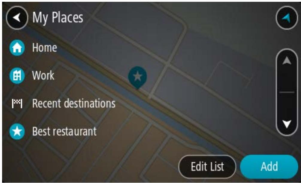 TOMTOM GPSGOESSENTIAL6EUROPE49PAYS - Planifier un parcours à l'aide de Mes destinations - 3