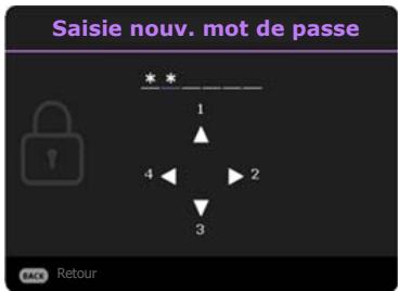 BENQ HCTK700 - Définir un mot de passer - 1