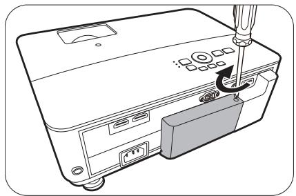 BENQ HCTK700 - Installer le dongle Diffusion media HDMI QS01 (Optionnel) - 2