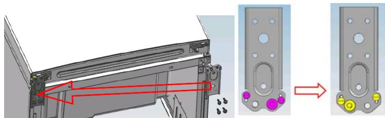 THOMSON CTH300W - INVERSION DU SENS DE LA PORTE - 9