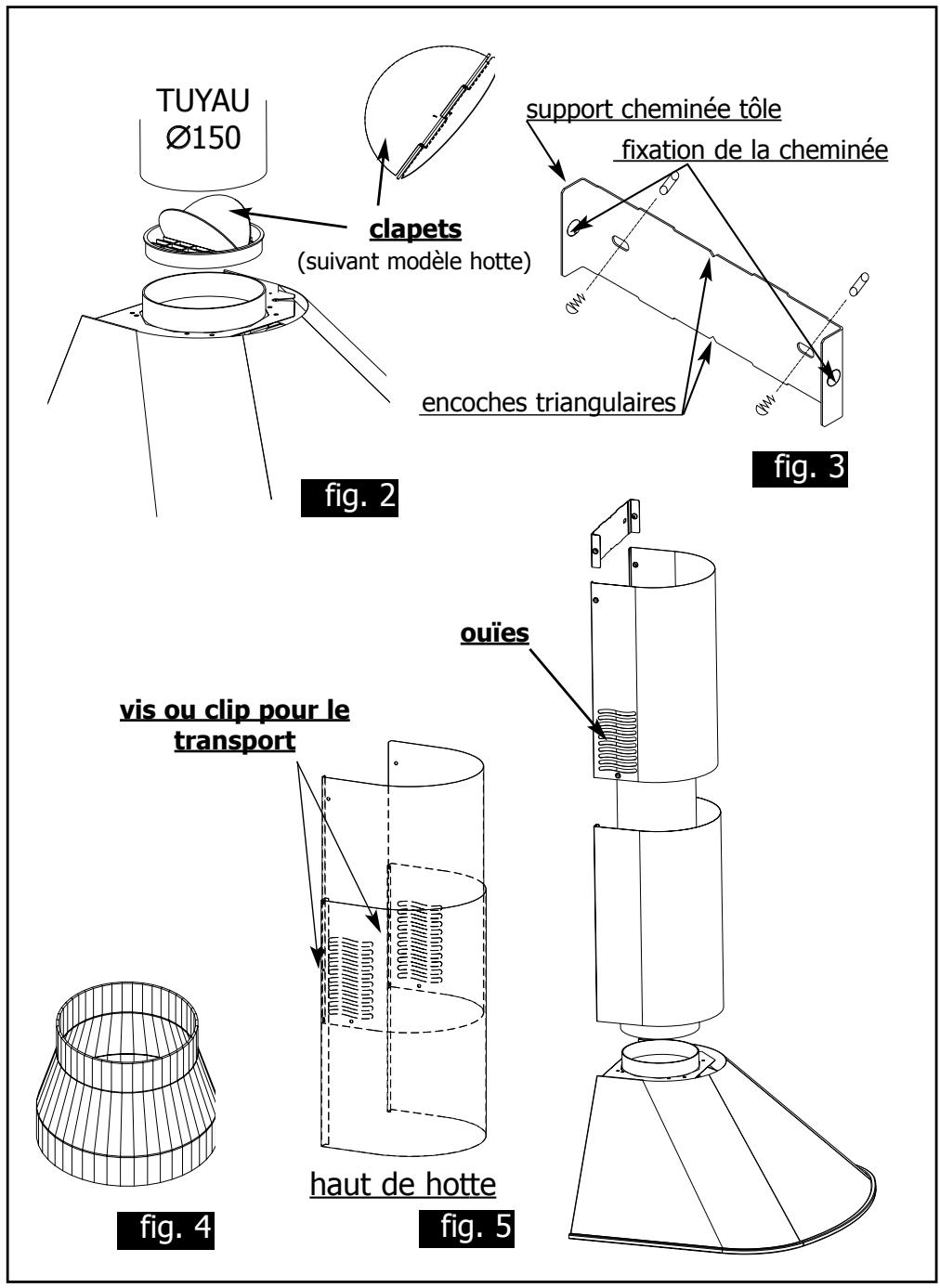 SAUTER 99626161 - Montage de votre hotte - 1