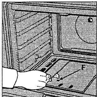 ARISTON C 346 GT - La manette du four et du grill (M) - 1