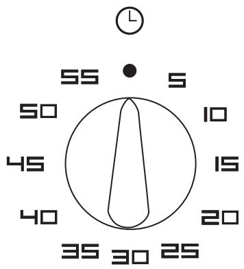 AIRLUX AFD40BKTN - Minuteur - 1
